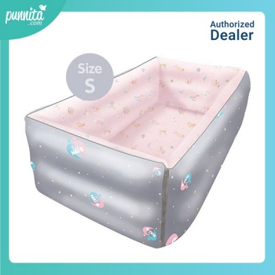Nai-B Baby Inflatable Versatile Bed เตียง-คอกเป่าลมสำหรับเด็ก Size S - Pink